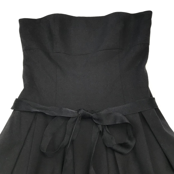 Theory | Strapless Fit & Flare Dress - Picture 3 of 9